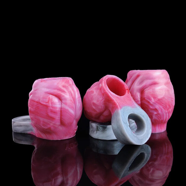 Raafe - Dog Knot Penis Enlargement Scrotum Cock Ring - DirtyToyz