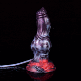 Berg the Unleashed – Best Squirting Knot Dildo with Cum Tube - DirtyToyz