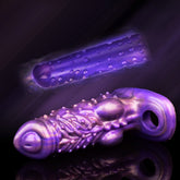Wulfgar - Ribbed Fantasy Dog Penis Sheath Extender - DirtyToyz