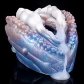 Deep Sea Clam masturbator: iridescent blue-purple shell with bead texture