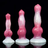 Erebus - Lifelike Canine Dog Dildo with Knot in 3 Sizes, Rosy Color - DirtyToyz