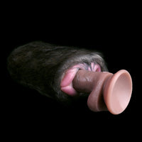 Thumbnail for Rhinoceros Furry Fleshlight – Wild Plush Sex Toy for Men