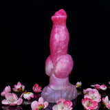 Elvan - Realistic Knotted Canine, Thick Wolf Dildo - DirtyToyz