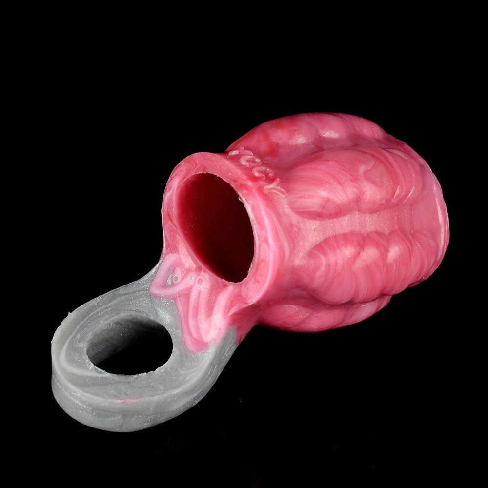 Bazzoit - Dragon Cock Scrotum Ring, Fantasy Penis Enlargement Sleeve - DirtyToyz