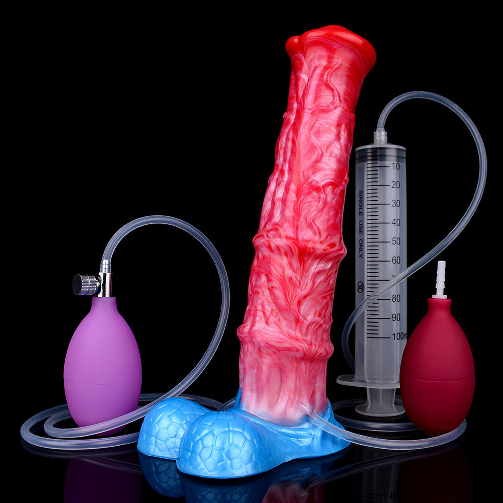 Yolanda’s Huge Equine – Extreme Inflatable Horse Dildo