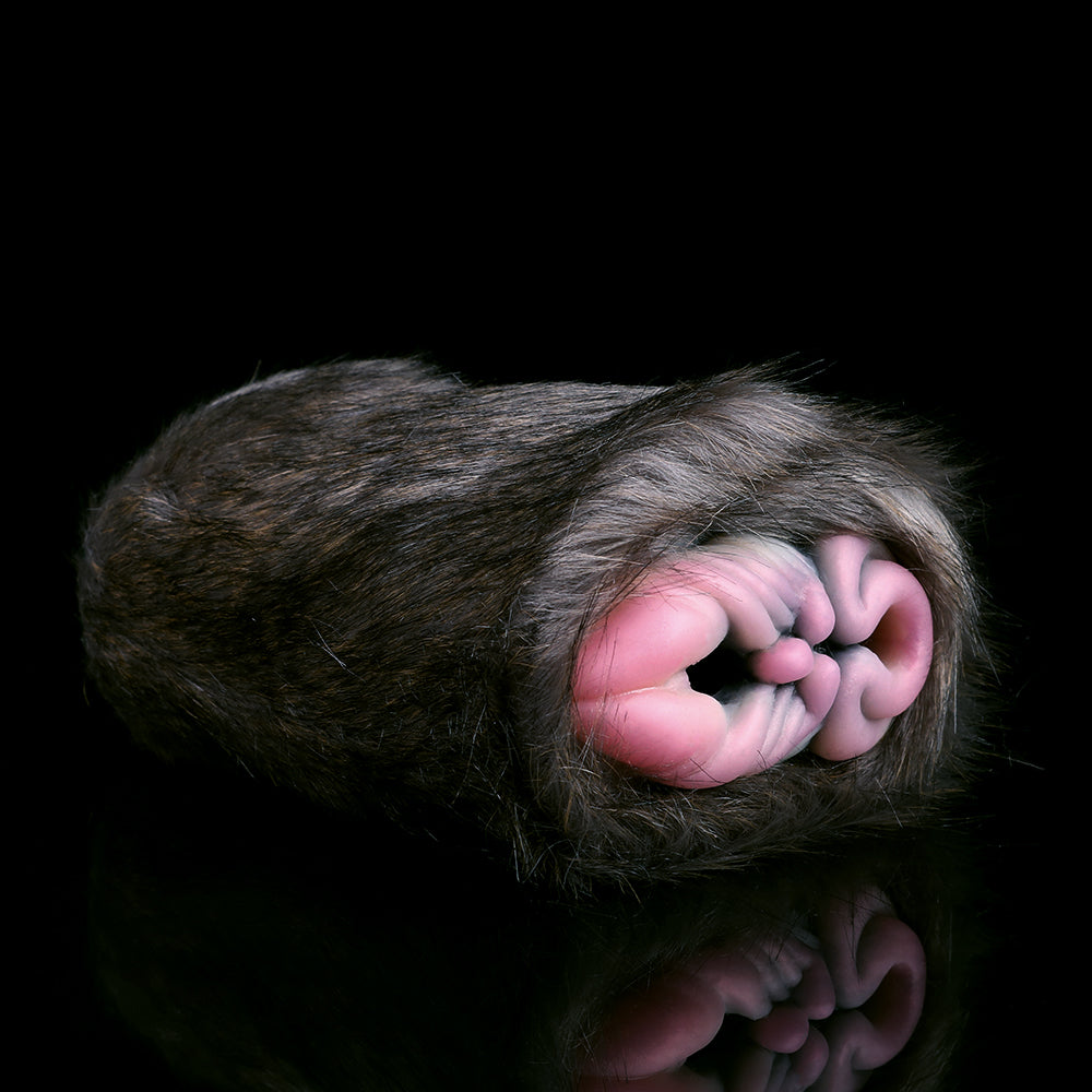 Rhinoceros Furry Fleshlight – Wild Plush Sex Toy for Men