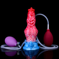 Thumbnail for Darnell's Canine -  Blow-Up Dildo Fantasy Knot and Cum Tube