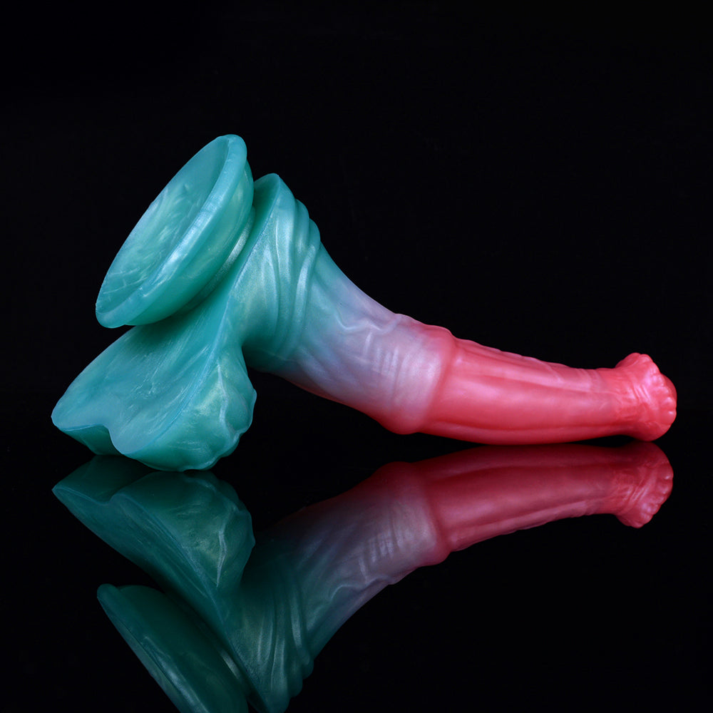 🐴 9.76-Inch Jessy - Huge Fantasy Pegasus Dildo, Large Horse Cock - DirtyToyz