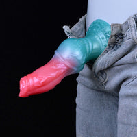 Thumbnail for 🐶 7.91-Inch Berg - Curved Fantasy Dog Dildo with Huge Knot - DirtyToyz