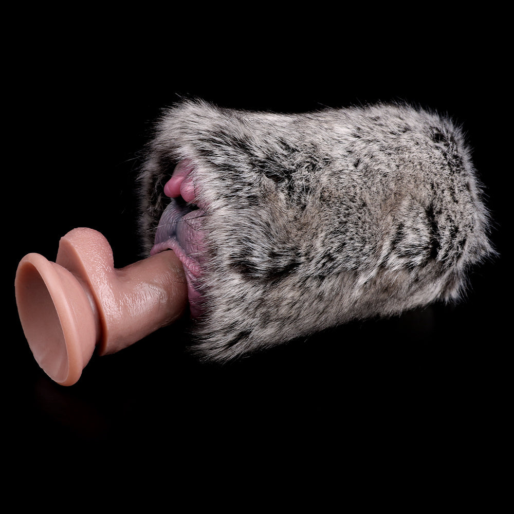 Spinning Mare – Animal Furry Fleshlight with Dual Hole Magic - DirtyToyz