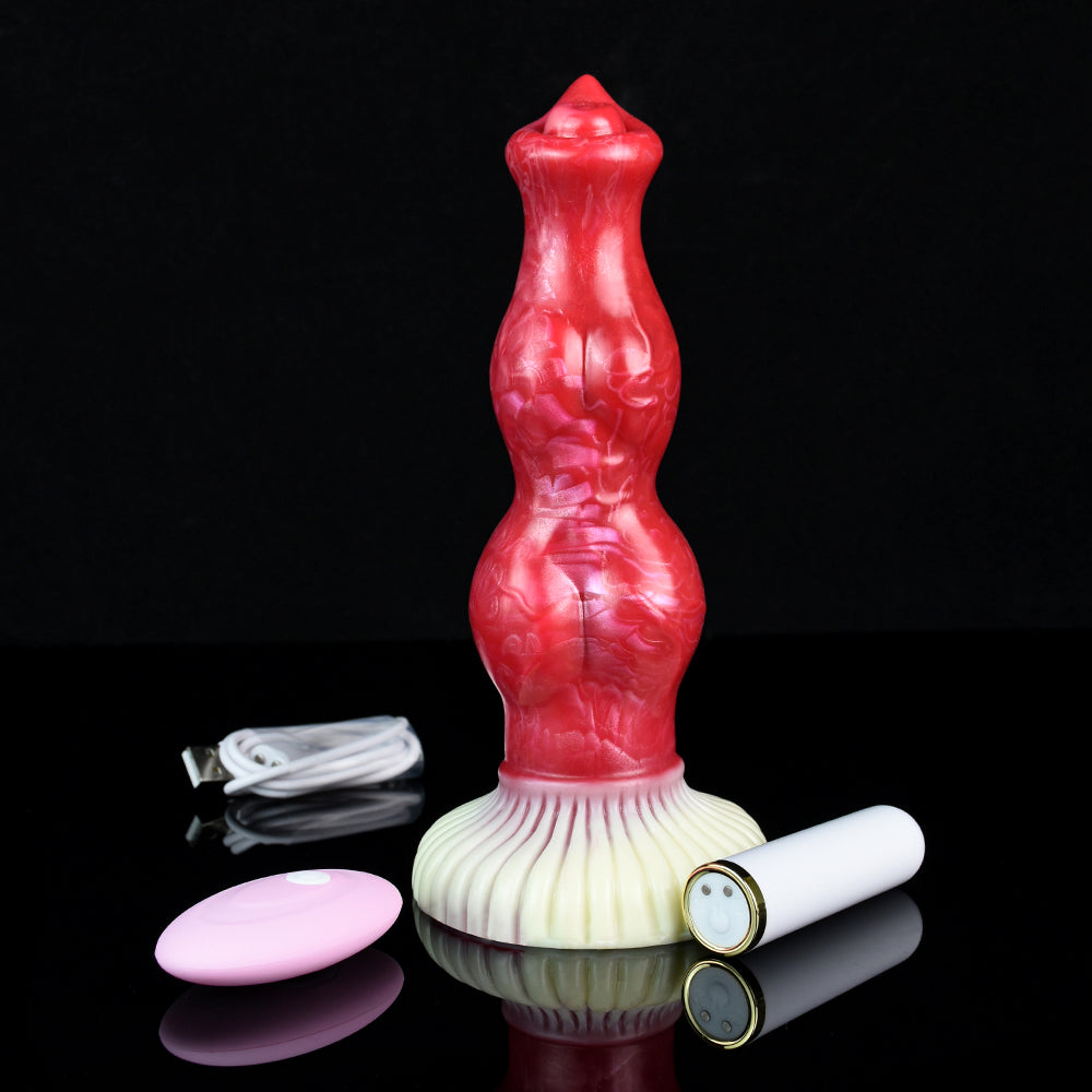 Damon - Knotted Dog Vibrator - DirtyToyz