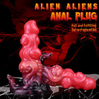 Thumbnail for Gala Alien Butt Plug – Fantasy Anal Toy with Suction Power