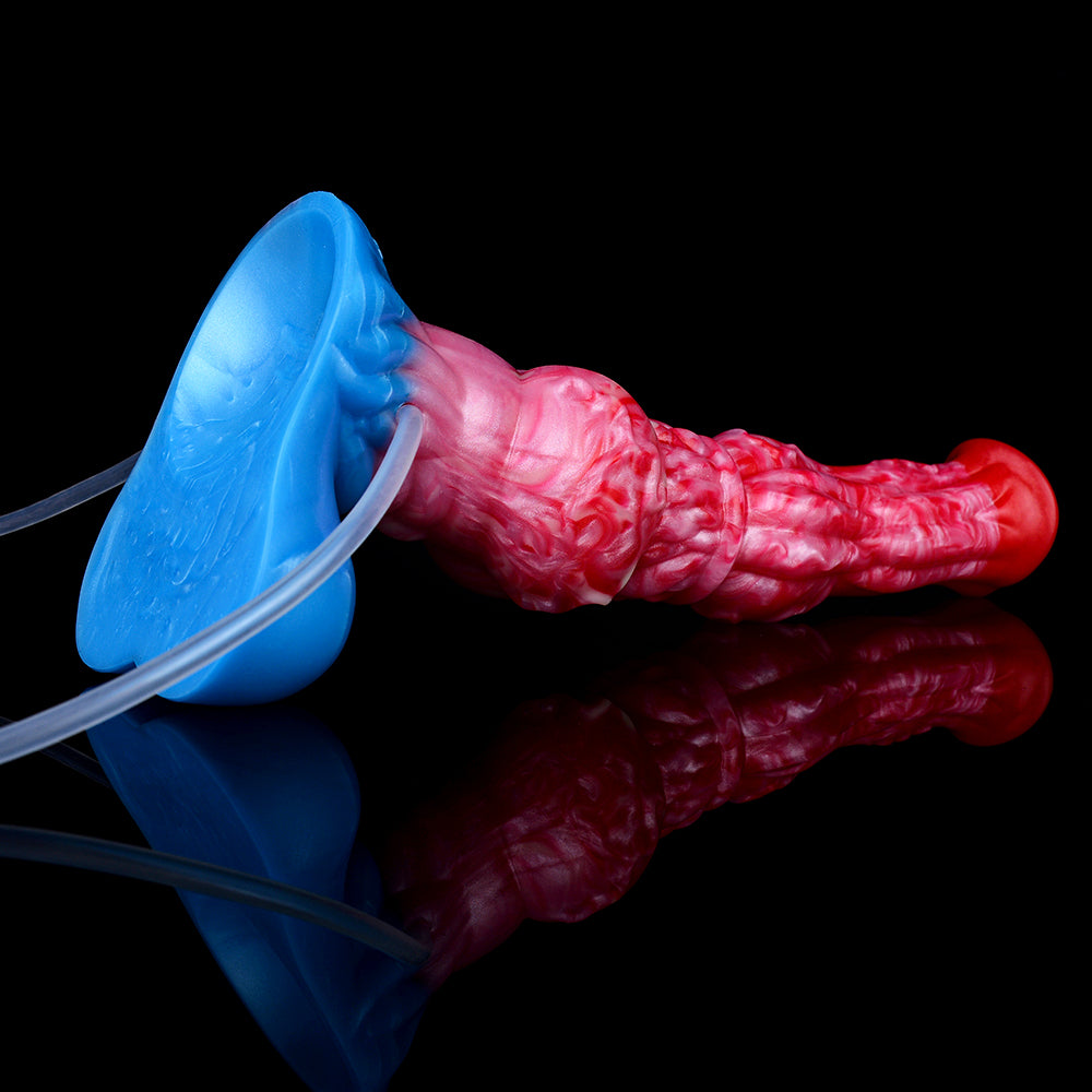 Venus's Horse Knot – Giant Inflating Fantasy Dildo - DirtyToyz