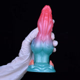Augus the Alien Wolf- Animal Dildo with Large Knot and Demon Claws - DirtyToyz