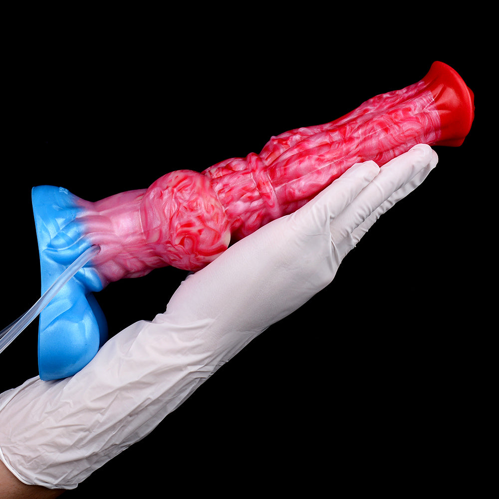 Venus's Horse Knot – Giant Inflating Fantasy Dildo - DirtyToyz