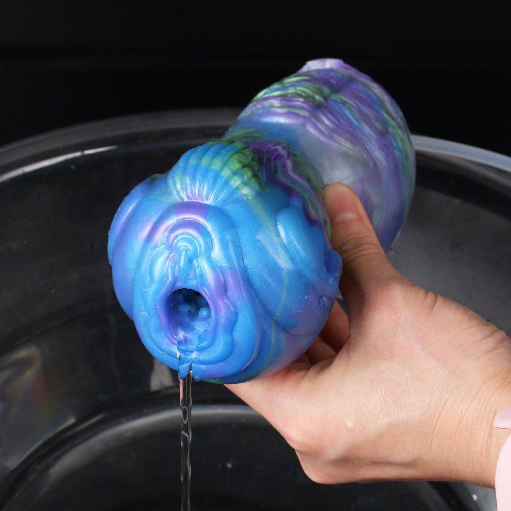 Mythara the Jellyfish - Squirting Fantasy Stroker for Men, Pocket Cup Masturbator - DirtyToyz