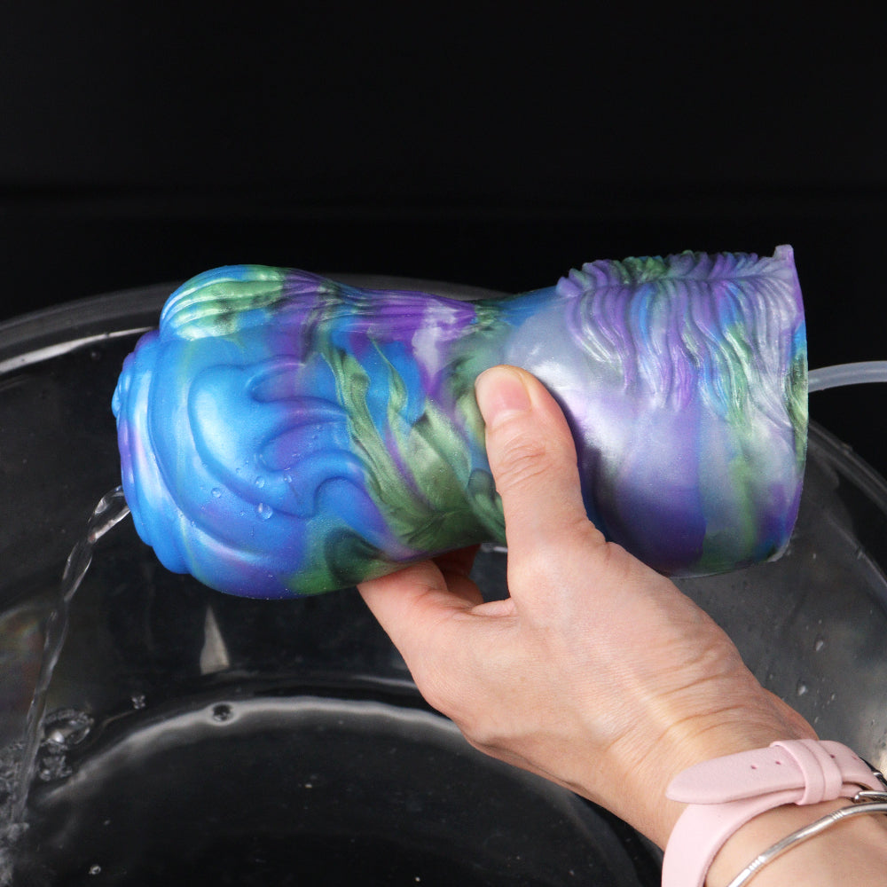 Mythara the Jellyfish - Squirting Fantasy Stroker for Men, Pocket Cup Masturbator - DirtyToyz