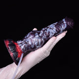 Emma – Knotted Squirting Dildo with Wolf Fantasy Flair - DirtyToyz