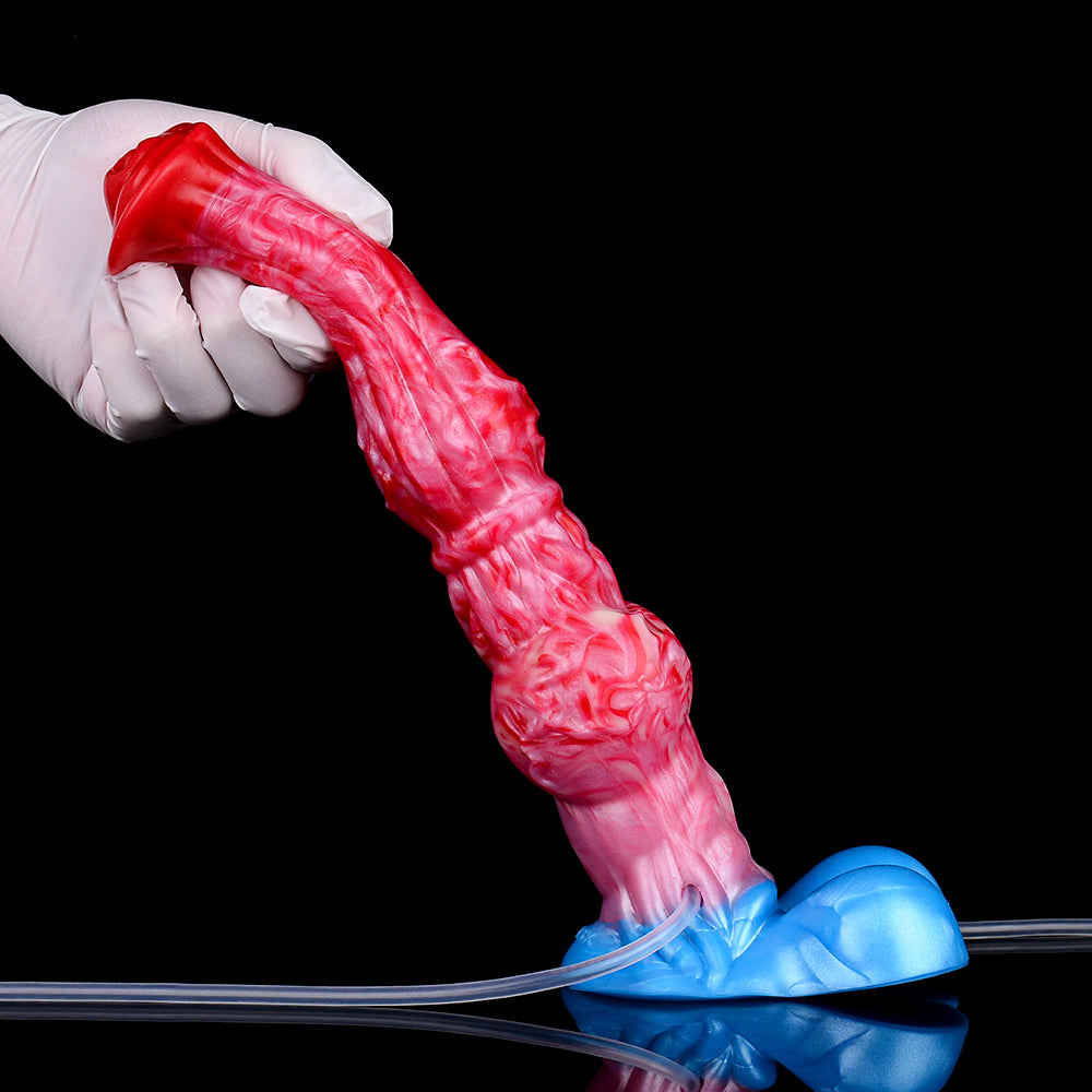Venus's Horse Knot – Giant Inflating Fantasy Dildo - DirtyToyz