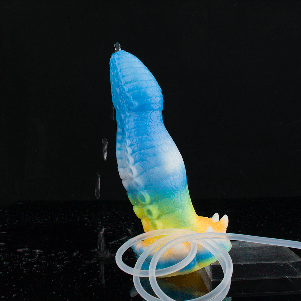 GIGANTEUS- Ejaculating Fantasy Octopus Vibrator with Luminous Function - DirtyToyz