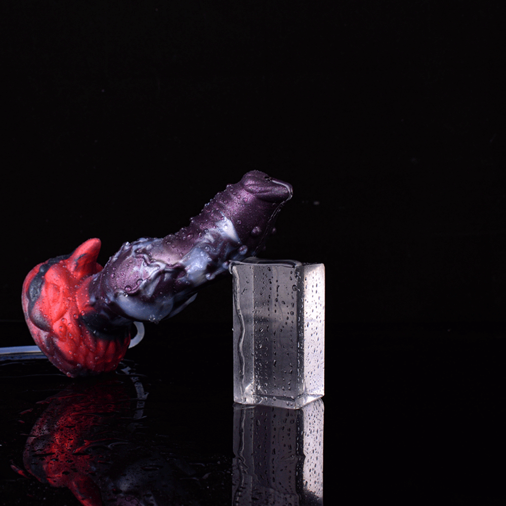 Augus – Best Squirting Dildo with Huge Knot Fantasy Power - DirtyToyz