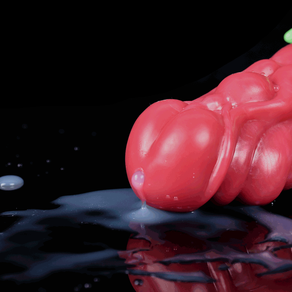 Alien Monster Dildo with Luminous Demon Claws - DirtyToyz