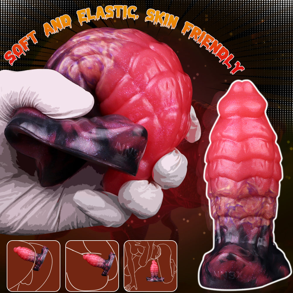 Azel Alien Beast – Dragon Scale Anal Plug - DirtyToyz