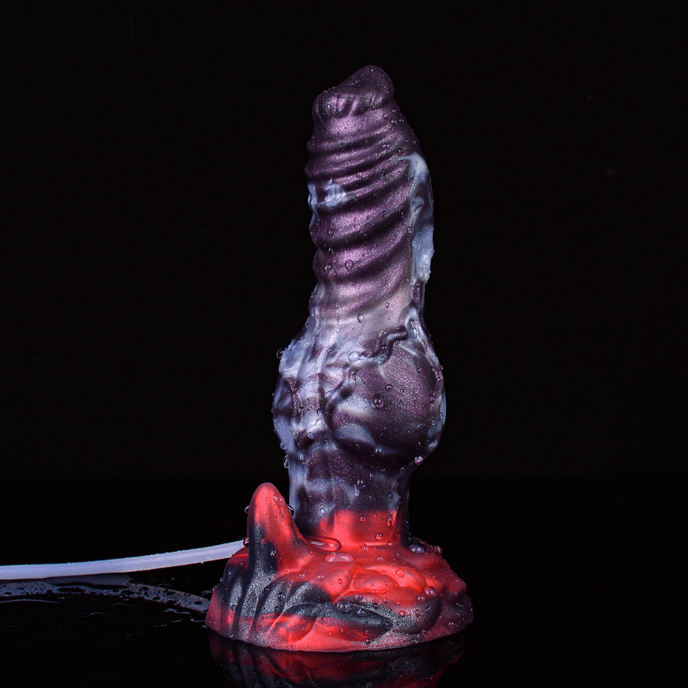 Augus – Best Squirting Dildo with Huge Knot Fantasy Power - DirtyToyz