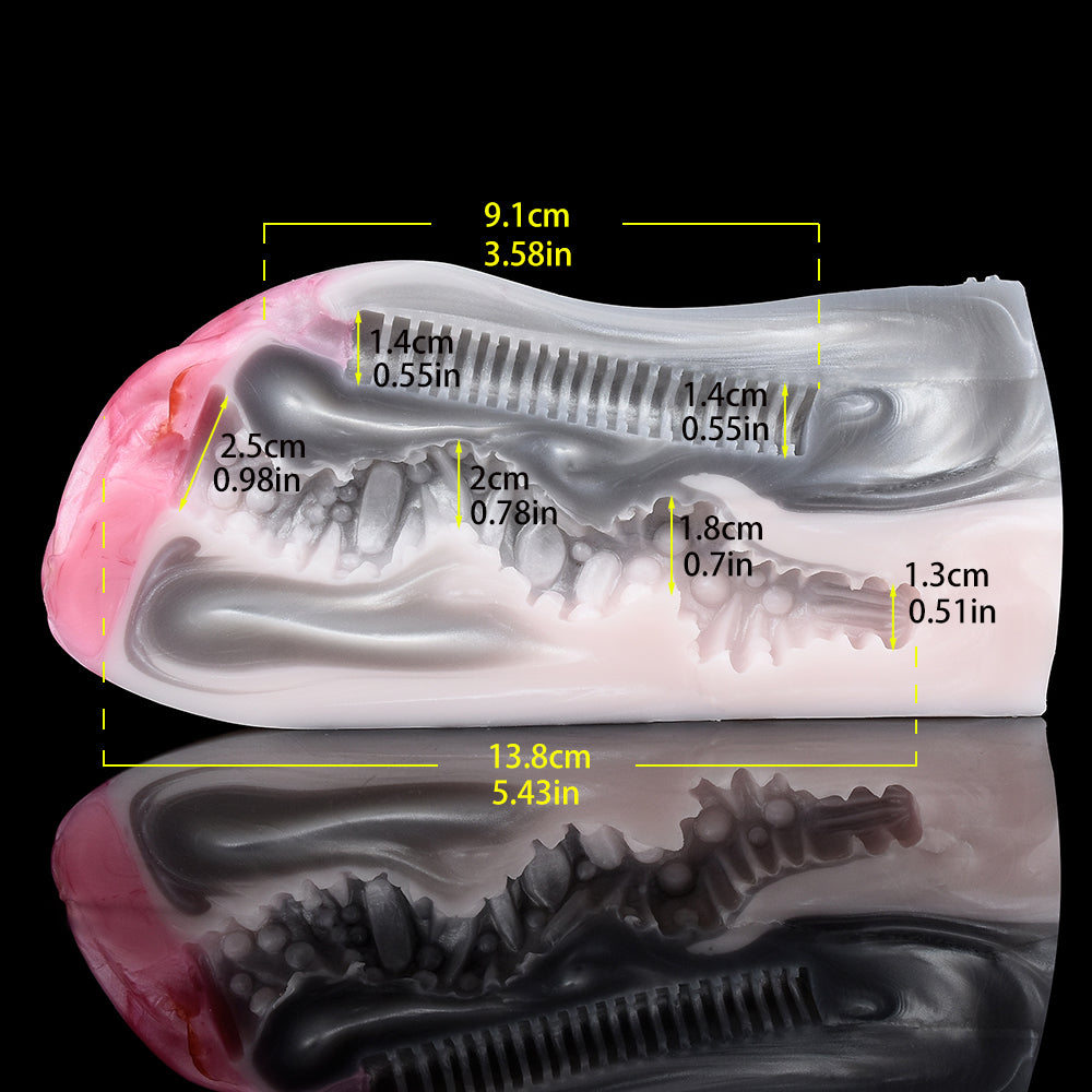 Dolphin–Chun Animal Fantasy Fleshlight with Bullet Vibrator - DirtyToyz