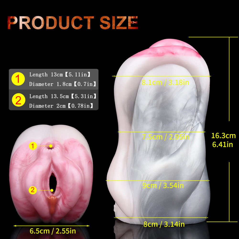 DeepWave Dolphin – Dual-Hole Animal Fleshlight Fantasy - DirtyToyz
