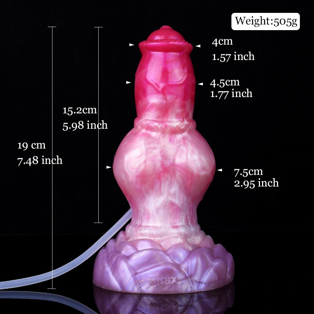 Eskimo - Thick Ejaculating Dog Dildo - DirtyToyz
