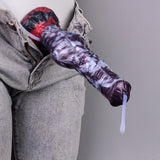Emma – Knotted Squirting Dildo with Wolf Fantasy Flair - DirtyToyz