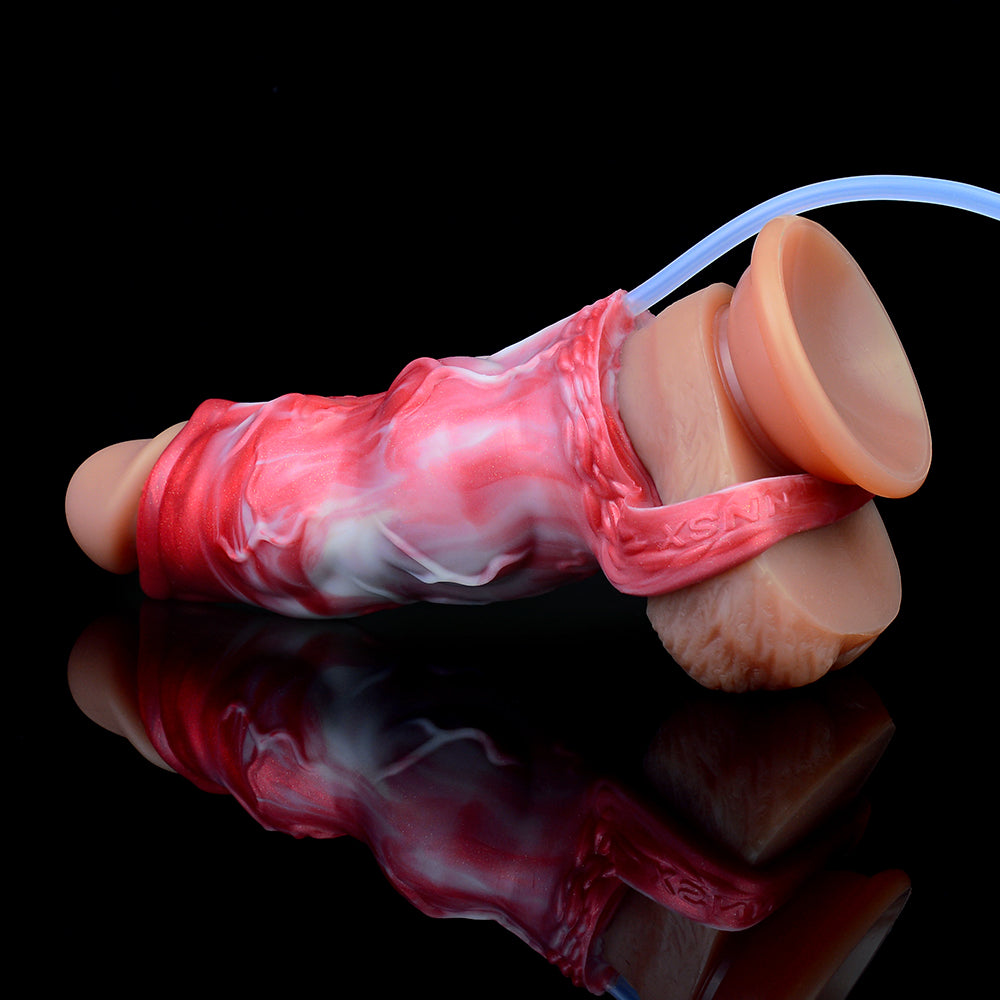 Embercoil - Huge Squirting Knot Sheath & Fantasy Penis Extender