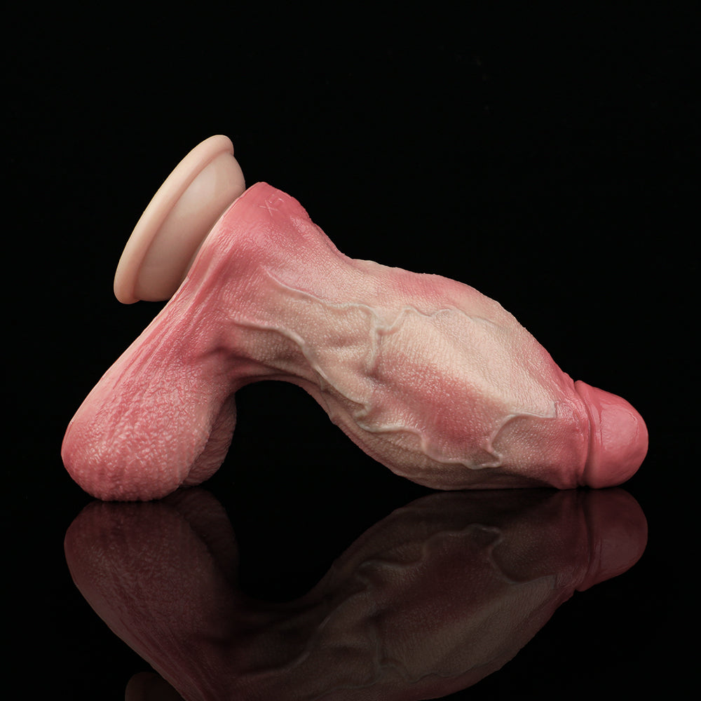 Cesar’s Dick – Huge Knot Realistic Dildo with Balls - DirtyToyz