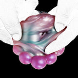 Celestial Tentacraze stroker open area view, pink/teal alien design