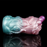 Celestial Tentacraze stroker close side angle, teal head with pink body