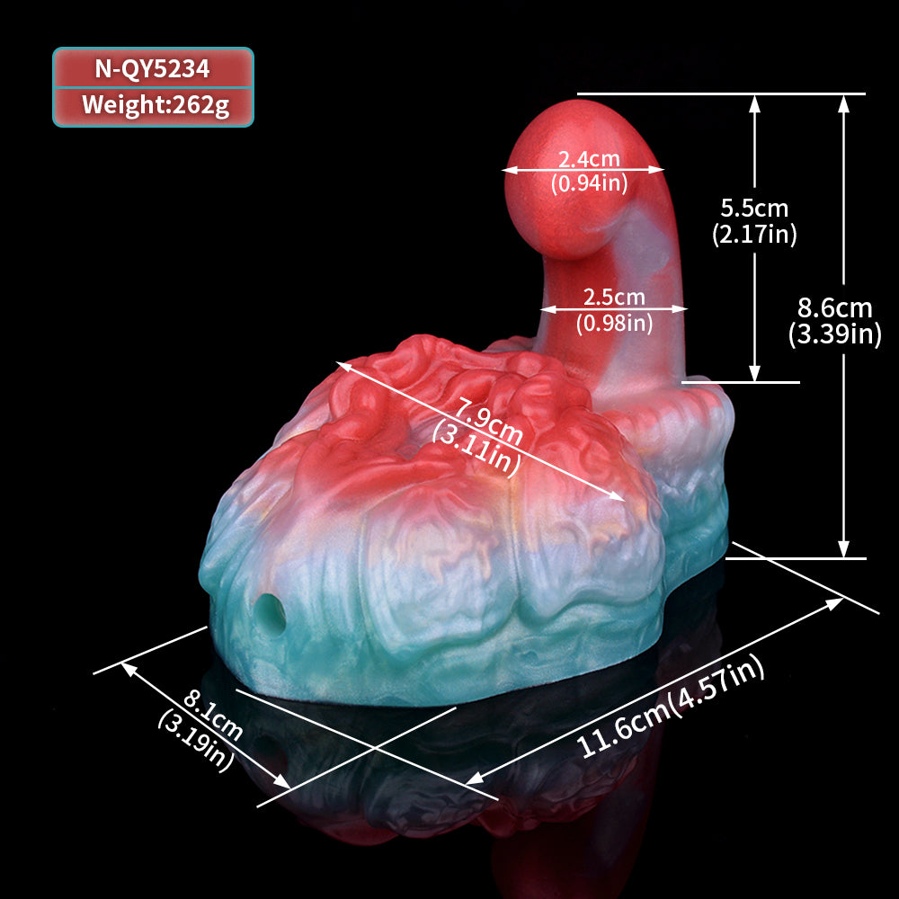 Clarence humping fiend grinder sex toy size diagram with dimensions and weight