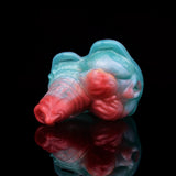 Blau-rot schattierter Vibrations-Toy, kompakte Kuppelansicht