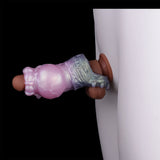 Dog King Titans – Fantasy Knot Cock Ring with Ball Ring