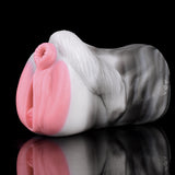 Pony animal masturbator, white body with pink insert and textured rim