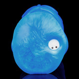 Blue dragon fantasy fleshlight end with small eye detail