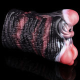 Fantasy Masturbator in Elefantenoptik, Rückseitenansicht mit markanter Textur und rosafarbenem Ende