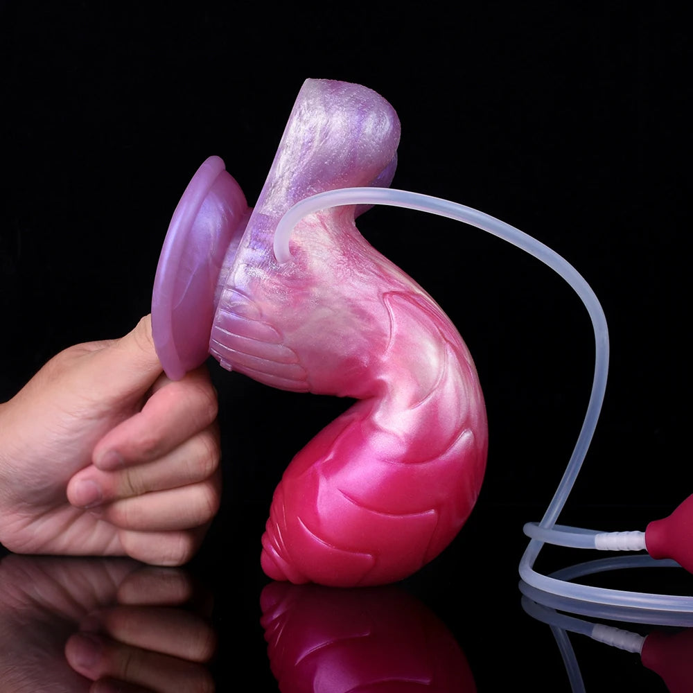 Bella Unicorn Squirting Dildo - 7.28-Inch Fantasy Pleasure Toy Bella Unicorn Squirting Dildo - 7.28-Inch Fantasy Pleasure Toy