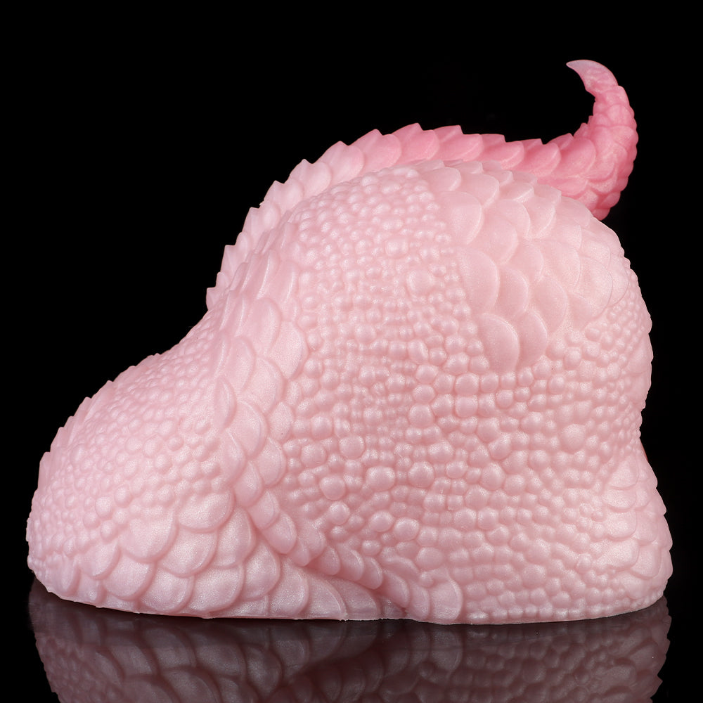 Pink Fire Dragon Fleshlight, schuppenartige Textur und Schwanzflosse