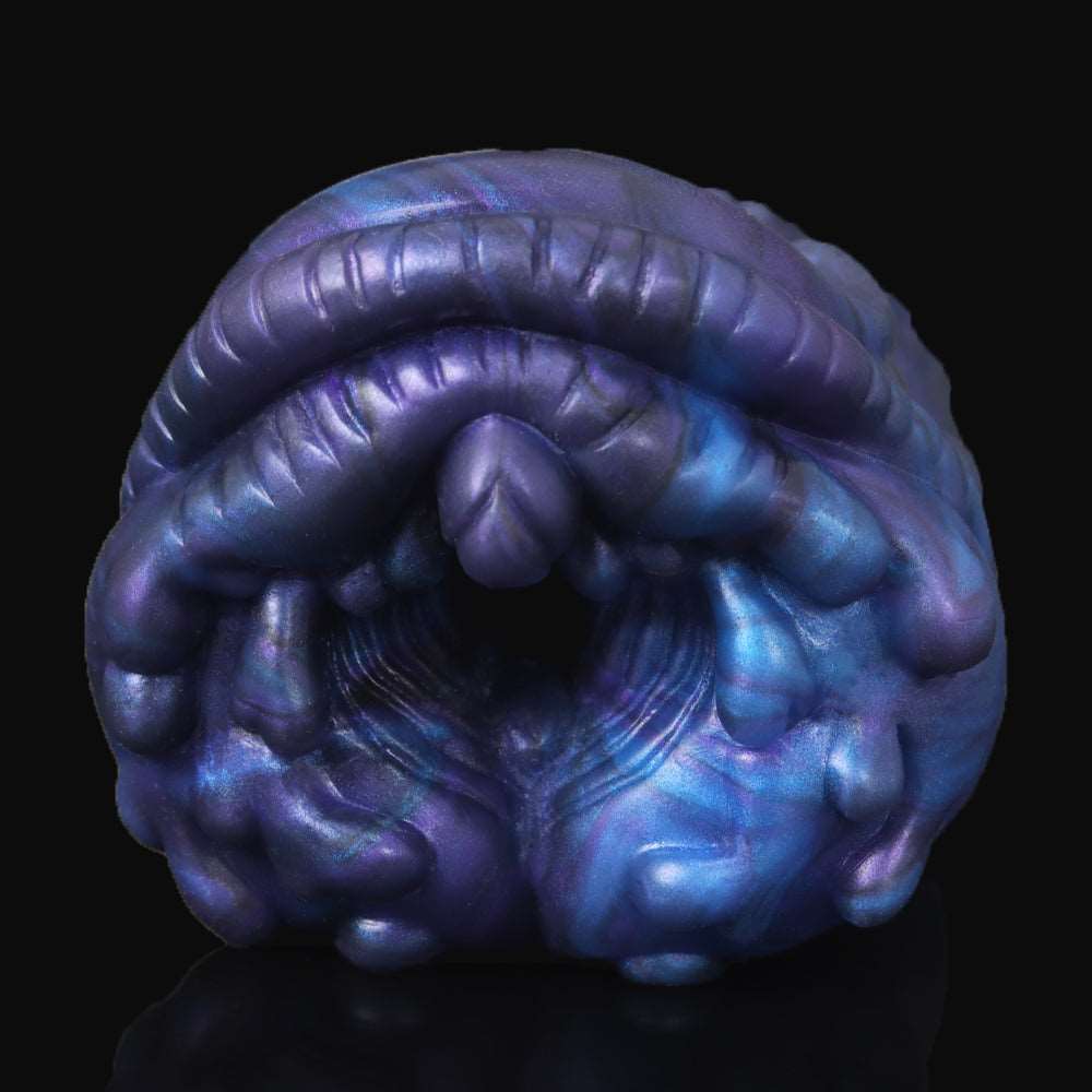 Long channel section of purple masturbator, labeled G6123