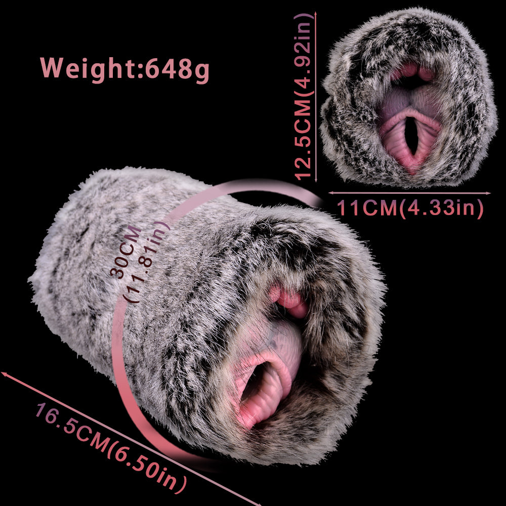 Spinning Mare – Animal Furry Fleshlight with Dual Hole Magic - DirtyToyz