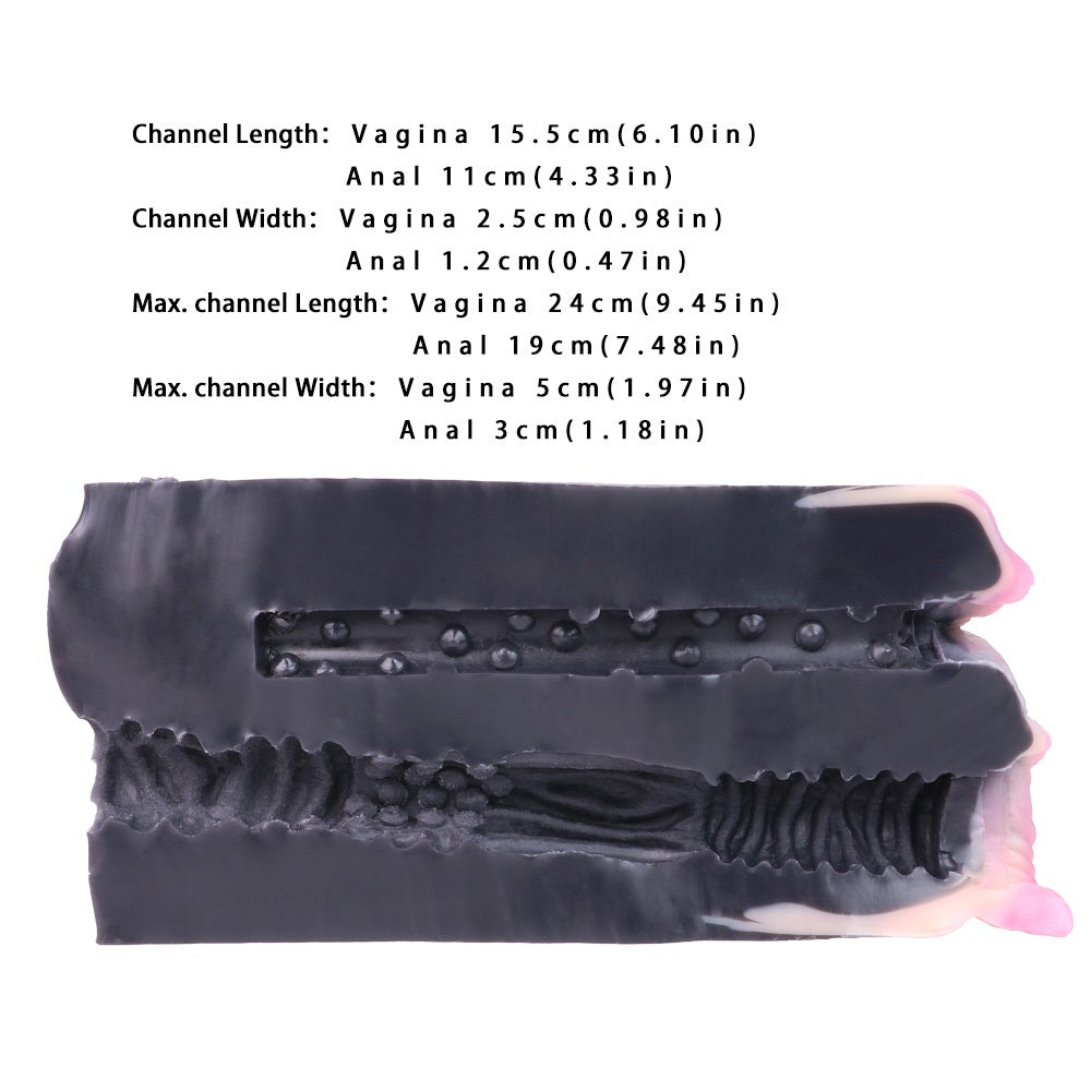 Spinning Mare – Animal Furry Fleshlight with Dual Hole Magic - DirtyToyz