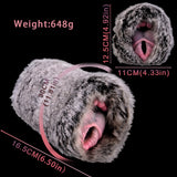 Spinning Mare – Animal Furry Fleshlight with Dual Hole Magic - DirtyToyz