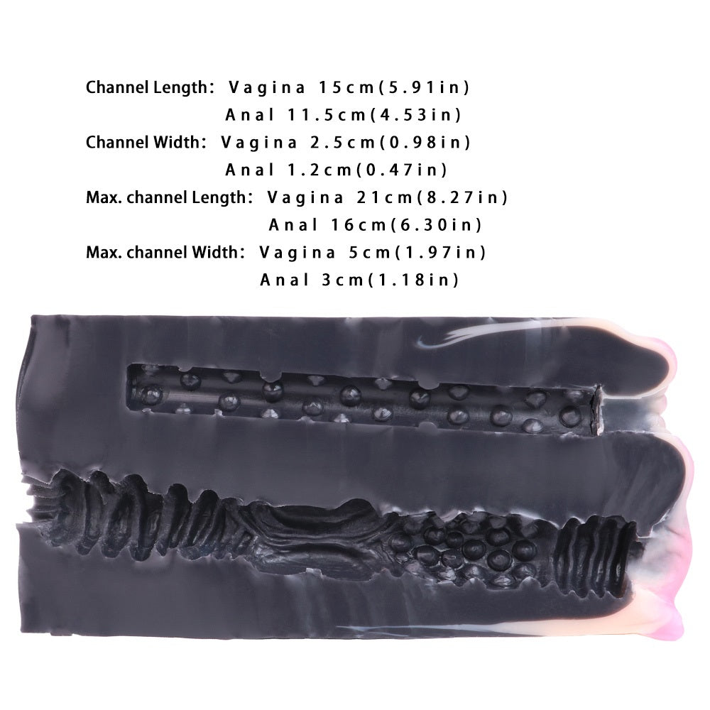 Blazing Cow – Dual Hole Furry Masturbator for Men