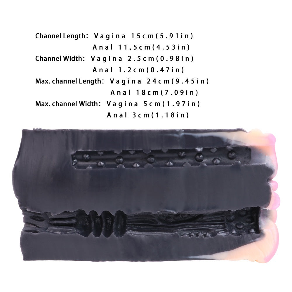 Rhinoceros Furry Fleshlight – Wild Plush Sex Toy for Men